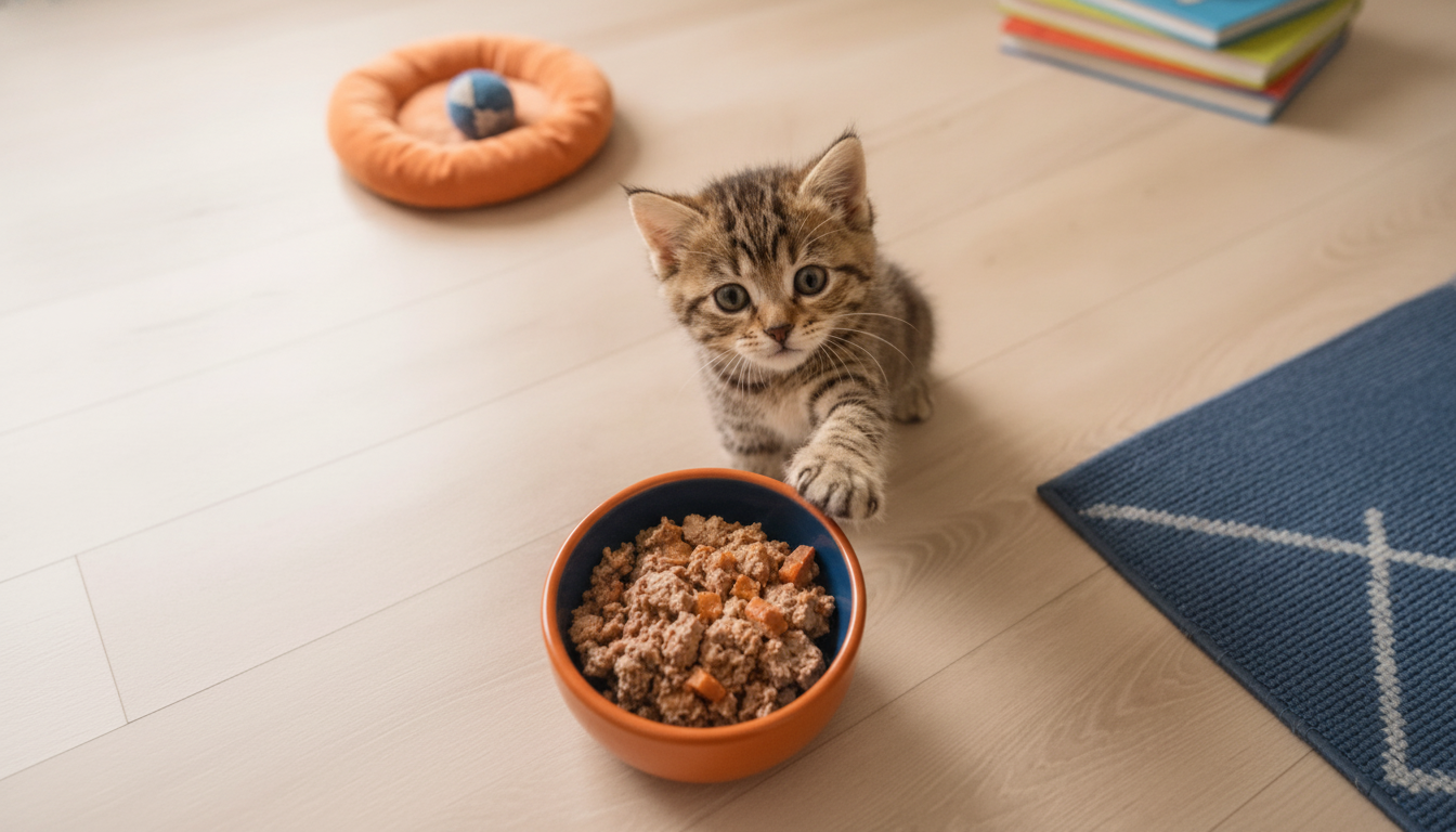 New Kitten Feeding Plan: Schedule, Portions & Tips